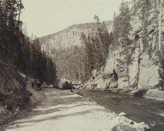 94: William Jackson Gibbon Canyon Photograph