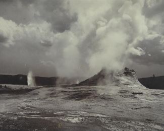 95: William Jackson Castle Geyser Photograph