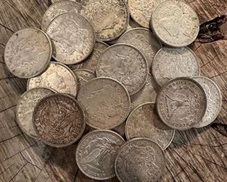 Silver MORGAN Dollars