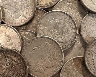 Silver MORGAN Dollars