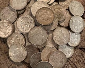 Silver PEACE Dollars