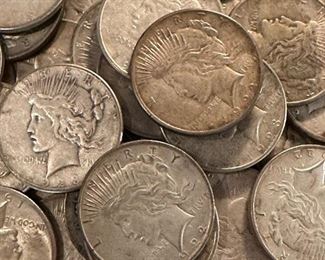 Silver PEACE Dollars