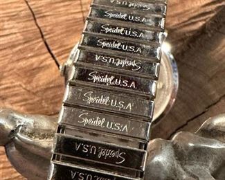 BULOVA Ladies Watch in 14K GOLD with Diamond Accents and Speidel Band