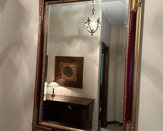 Large Gold Gilt Mirror