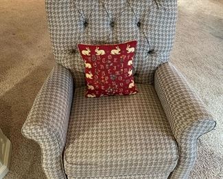 ENGLAND INC. Tufted Recliner Armchair(s)