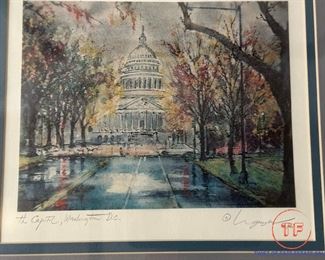 Signed Limited Edition Print "The Capitol"