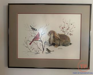 JEAN HAEFLE Signed Print