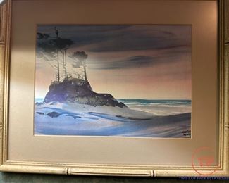 CHARLES MULVEY Watercolor