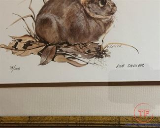 Signed Limited Edition by ROB SADLER