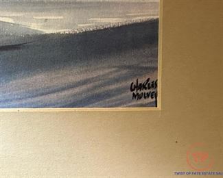 CHARLES MULVEY Watercolor
