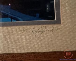 Mike Jenkins Signed Limited Edition Omaha Photo