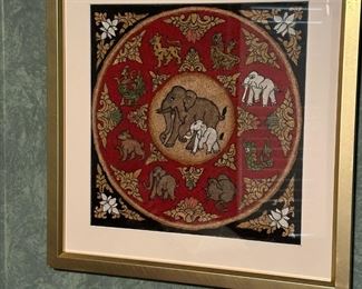 Burmese Sand Painting