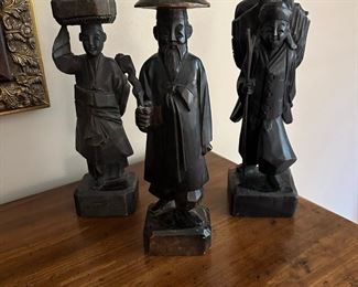 Hand Carved Chinese Figures
