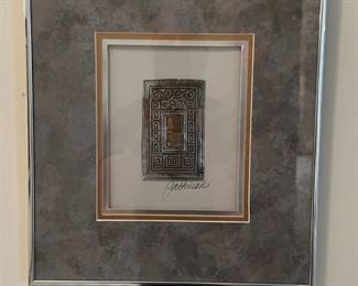 Signed Framed Art by MERRI PATTINIAN