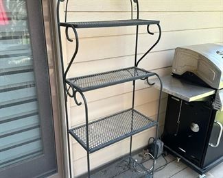 Wrought Iron Bakers Rack