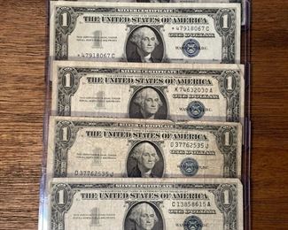 $1 Silver Certificates