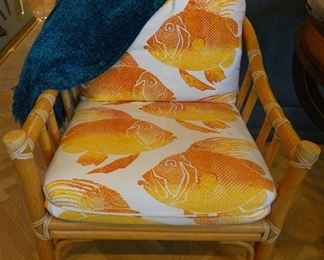 Pair of McGuire chairs