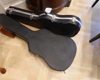 Acoustic/electric guitar and extra case