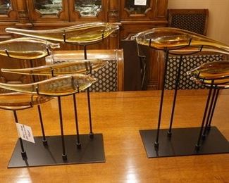 Fish sculpture by Dale Tiffany