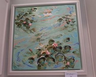 J D Miller oil on canvas "Serene Reflections III"