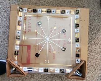 (1) large MCM glass plate...