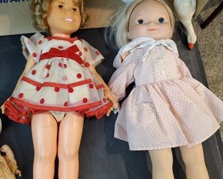 Shirley Temple and friend