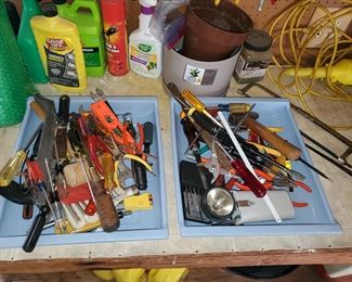 Tools in the garage