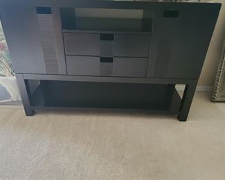 This buffet matches the table and 6 chairs in the garage