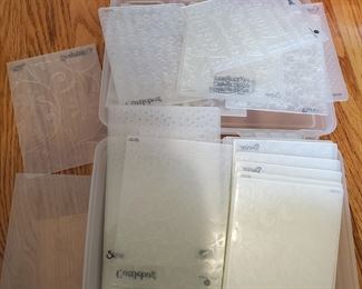 Numerous Stamping Up supplies....