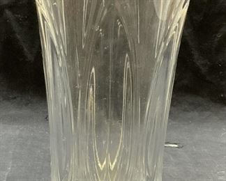 Vintage Thick Cut Crystal Vase
