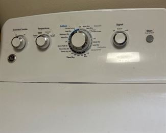 GE washer