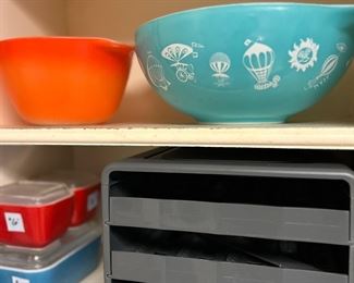 Some of the Pyrex at this sale