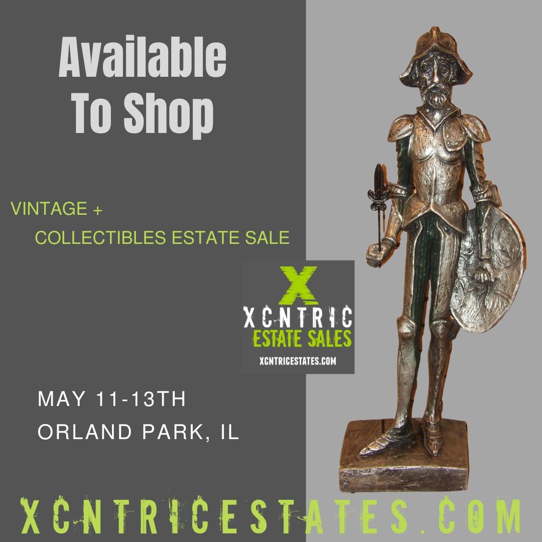 Xcntric Estate Sales Orland Park Estate Sale May 11-13th, 2023.
