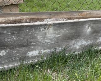 Rustic weathered planter