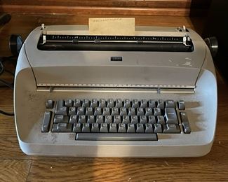 Vintage IBM typewriter
