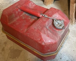 Antique gas cannister