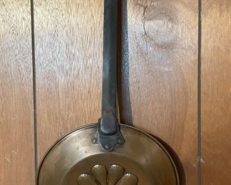 Antique copper pan