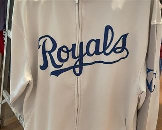 Retro Royals jacket, and various sport team apparel