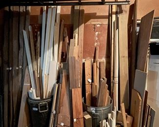 Lumber: various types and sizes, priced each and in bundles