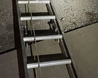 Ladders: metal and wooden
