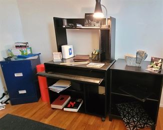 Office Furniture, Supplies, Sculpture and misc