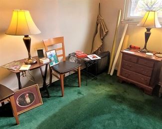 Chairs, Small Furniture, Lamps and misc.