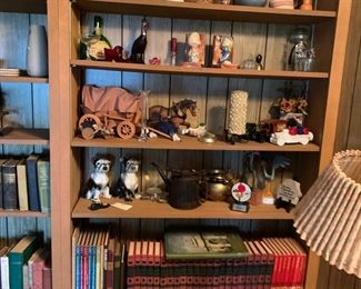 The green set of books sold.