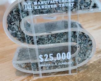$25,000 Real Shredded Currency