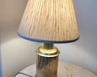 Vintage Chinoiserie Tea Canister Lamp