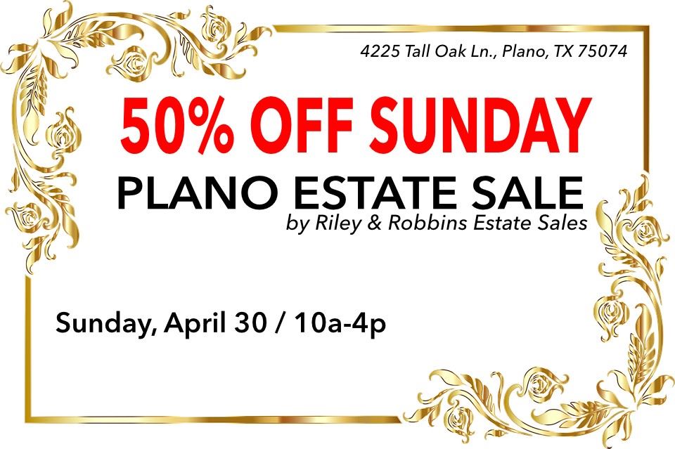 50% OFF SUNDAY