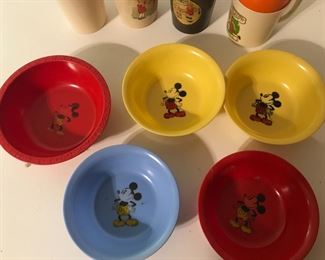 Mickey Mouse bowls 