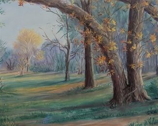 Another Exa Wall, Pastel gifted to same family