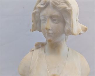 Adolfo Cipriani Alabaster Bust