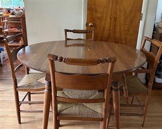 Same table as previous picture- chairs sold separately 